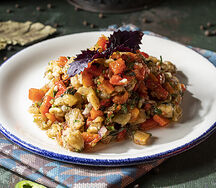 Салат из запеченных овощей