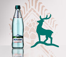 Минеральная вода - Боржоми газированная стекло