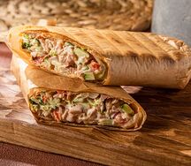 Шаурма с курицей (острая)