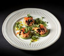 Тартар из лосося