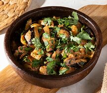 Кучмачи из баклажанов с шампиньонами