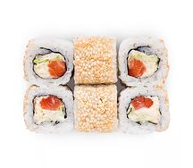 Цезарь ролл с лососем