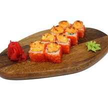 Запеченный ролл Калифорния