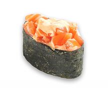 Острые суши Лосось