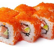 Калифорния с лососем ролл