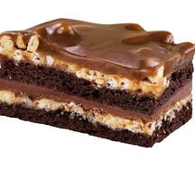 Пирожное карамельно-ореховое