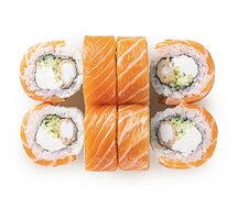 Филадельфия с темпурной креветкой 