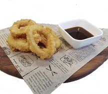 Кольца кальмара темпура