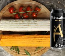 Две шаурмы и энергетик на выбор