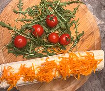 Шаурма по-корейски в тандырном лаваше