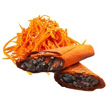 Шаурма по-корейски в сырном лаваше