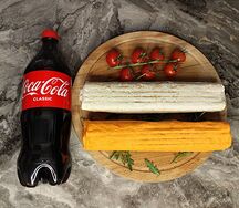 Две шаурмы и Кока-Кола