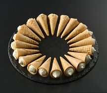Рожок мини Капрезе 18