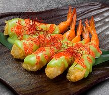 Креветки Васаби