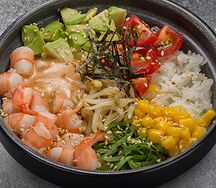 Поке с креветкой