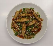 Фунчоза с курицей