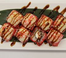 Запеченный лосось