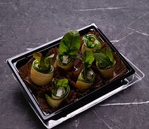 Сет Рулетики овощные, фаршированные сыром