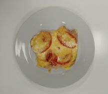 Отбивная куриная под помидорами (в пятницу)
