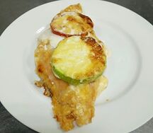 Рыба, филе под кабачком (в пятницу)