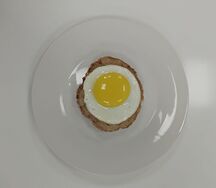 Бифштекс с яйцом (в среду)