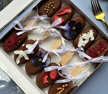 Чизкейки в молочном шоколаде