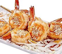 Шашлычок из Креветок