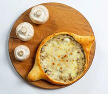 Хачапури лодочка жульен