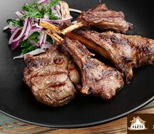 Шашлык из бараньей корейки