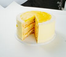 Торт Кокос-манго-маракуйя