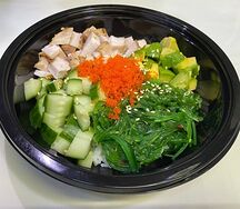 Поке с куриным филе