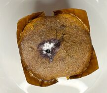Маффин шоколадный с шоколадным кремом