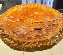 Пирог осетинский с капустой