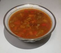 Мастава суп густой
