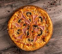 Пицца Ветчина-грибы халяль