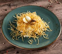 Салат перепелиное гнездо