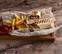 Шаурма Platinum с говядиной