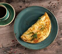 Омлет из трёх яиц