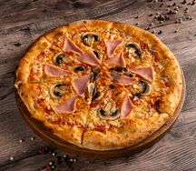 Пицца Ветчина и грибы