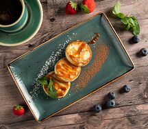 Сырники с солёной карамелью