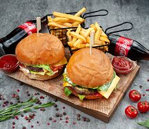 Комбо с классическими бургерами