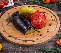 Овощи на углях