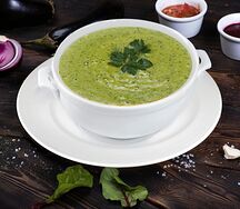 Крем-суп из шпината