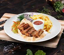 Комбо - шашлык из бараньих ребрышек