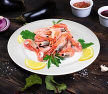 Жареные креветки