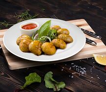 Грибы на углях