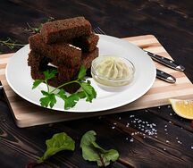 Гренки чесночные