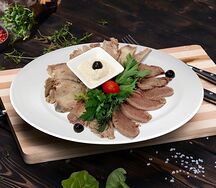 Язык отварной