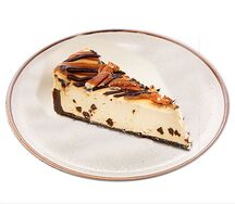 Чизкейк с Шоколадной крошкой и орехами Пекан