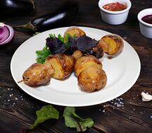 Картофель на углях